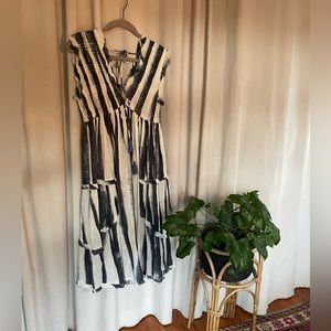 Gauzy striped dress for women from World Market